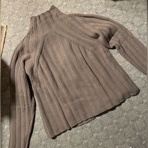 Sea New York Taupe Knit Sweater